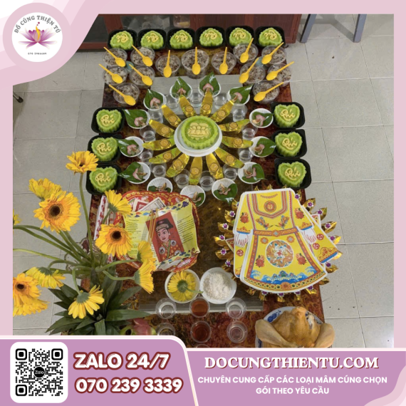 Gói không bánh bao có gà