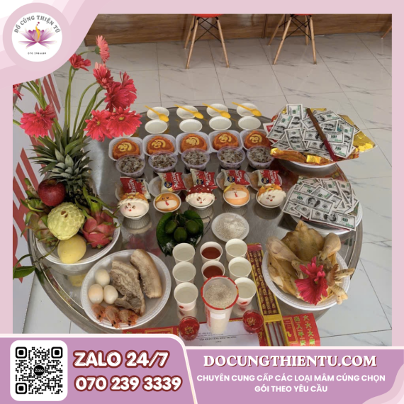Mâm cúng khai trương Gói 1