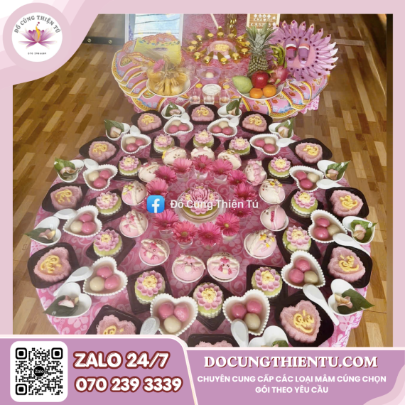 Gói gà rau câu hồng